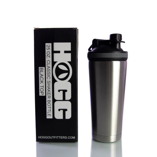 25oz Shaker Bottle (Black Lid)