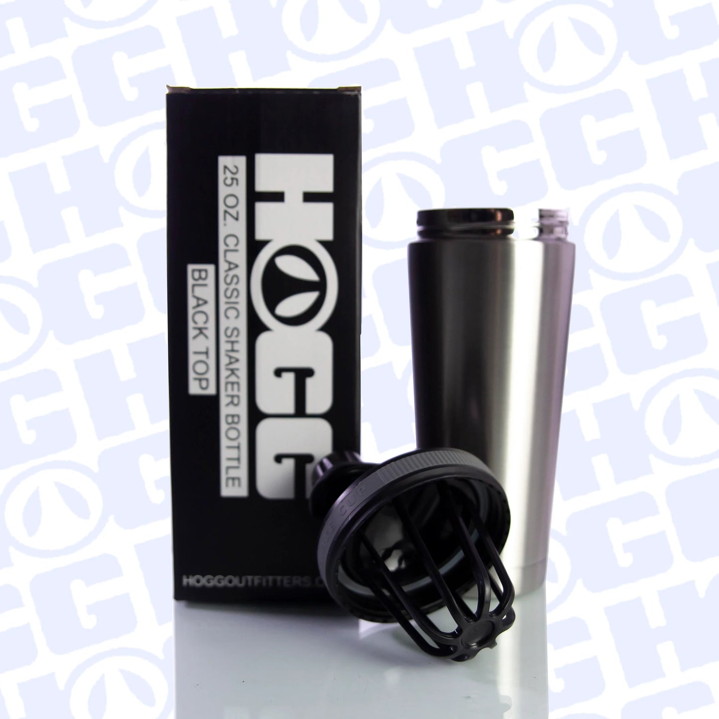 25oz Shaker Bottle (Black Lid)