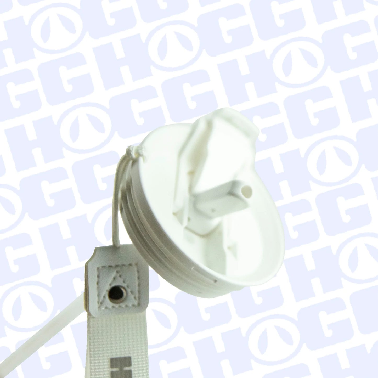 24oz Dual Flip with Strap WHITE