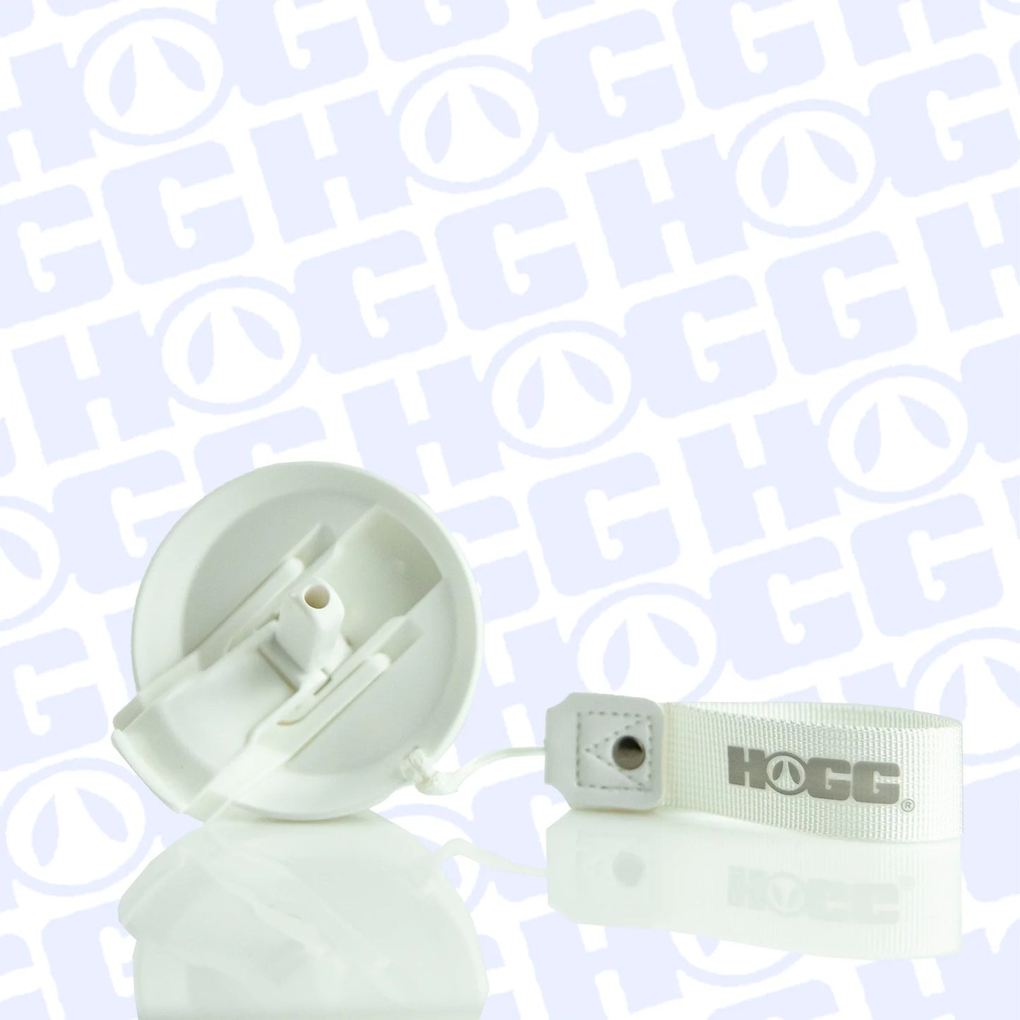 24oz Dual Flip with Strap WHITE