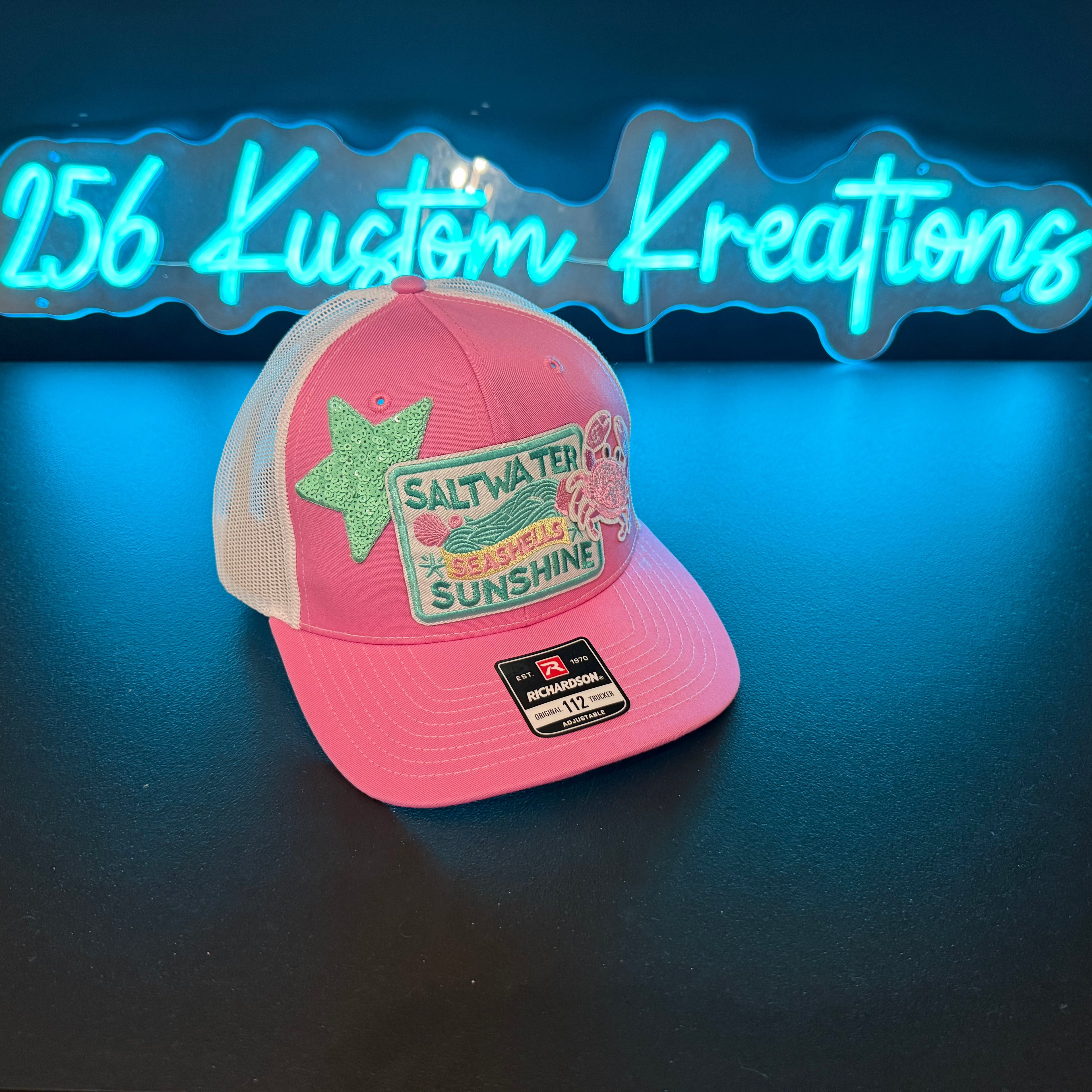 Hat with 1 UV Color OR 2-7 Patches
