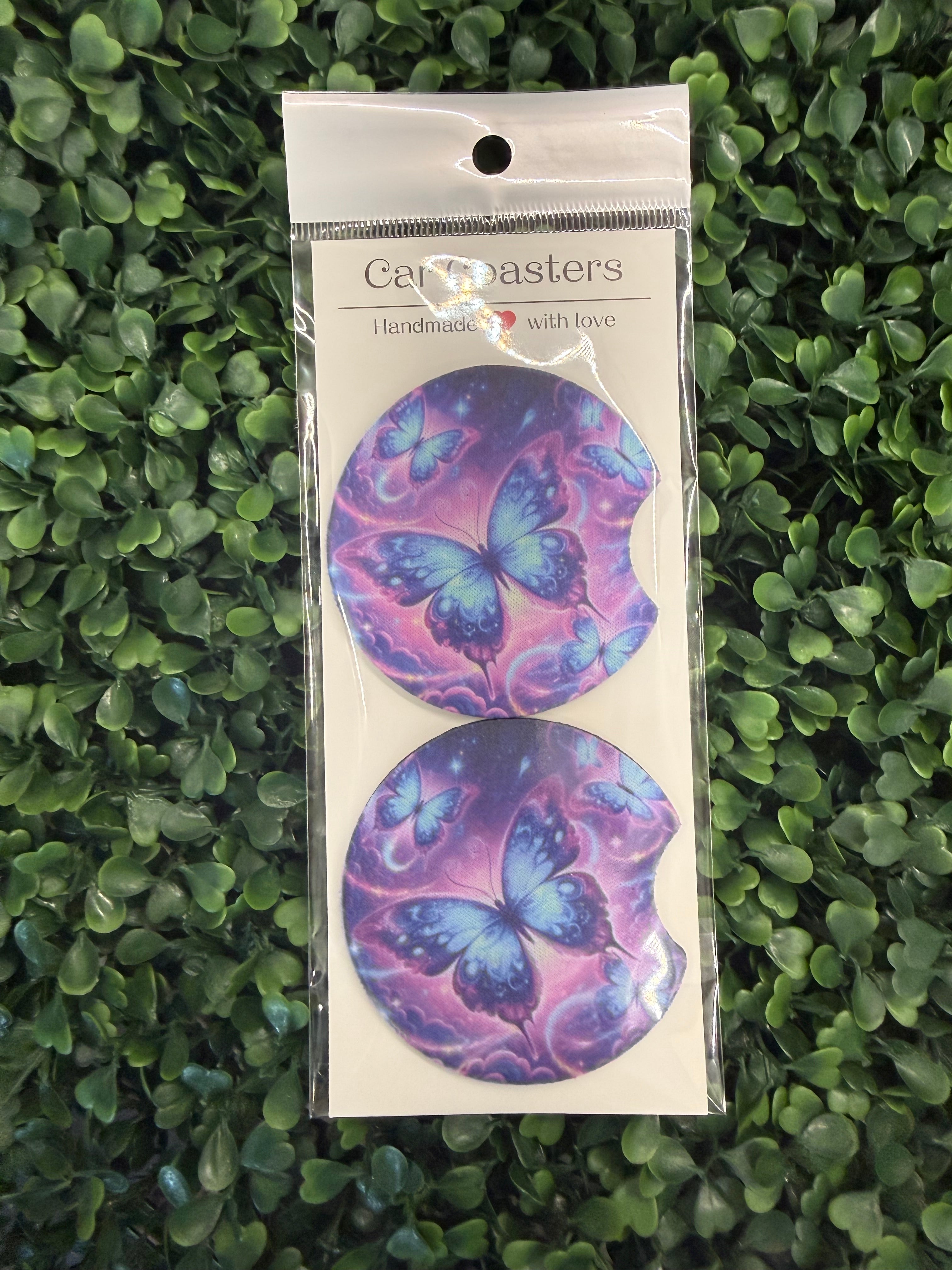 Butterfly Car Coasters