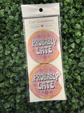 Probably Late Car Coasters