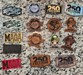 Custom Leather Laser Engraved Patches